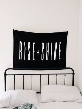 Canvas Art "Rise + Shine"